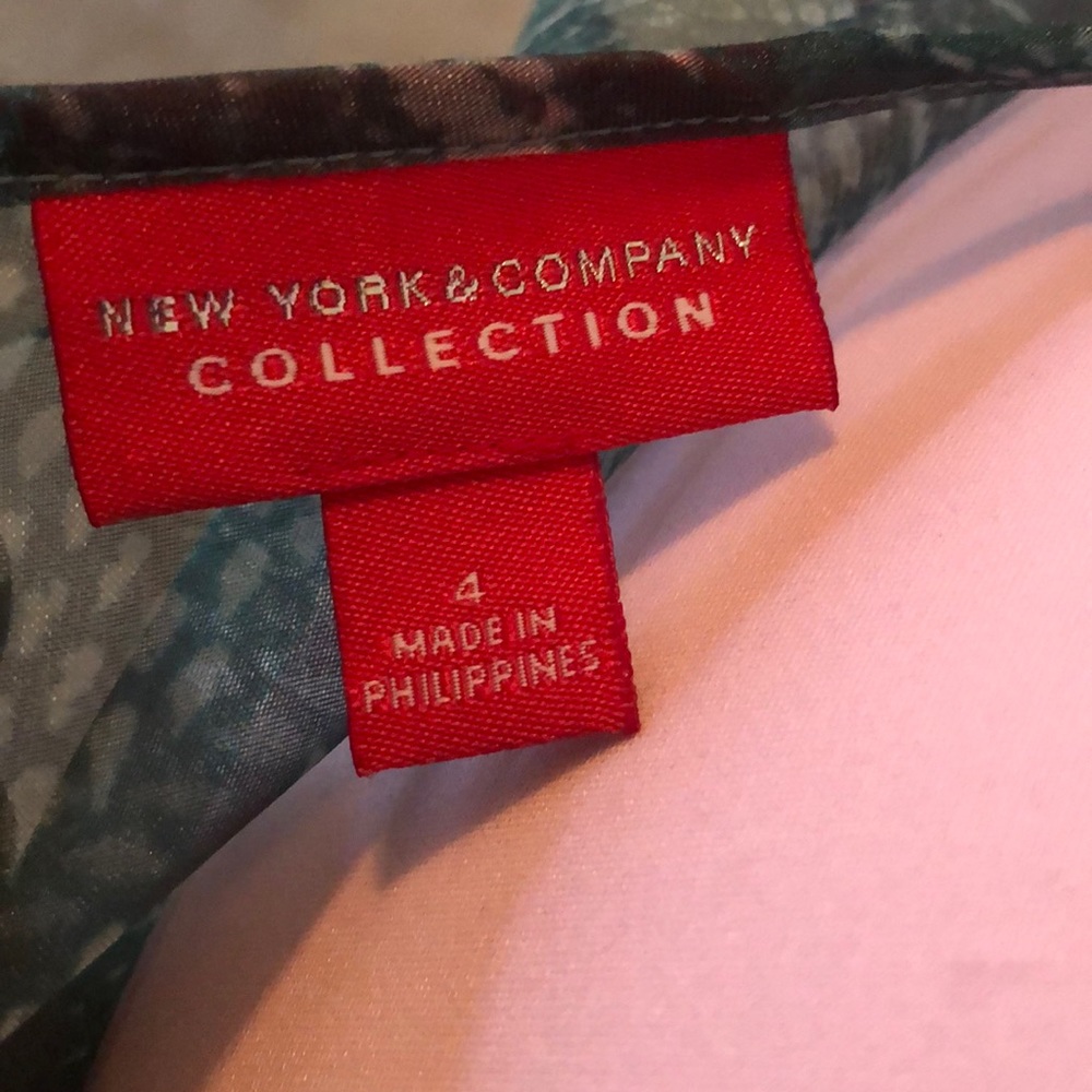 Beautiful Green Python Sheer Dress With Slip! - image 8